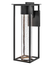 Coen Large Outdoor Wall Lantern in Black