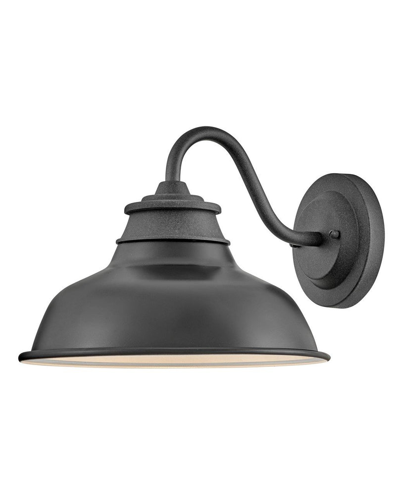Wallace Medium Outdoor Wall Sconce in Aged Zinc