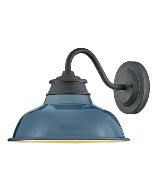 Wallace Medium Outdoor Wall Sconce in Museum Black