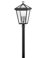 Alford Place Grande 3-Light Outdoor Post Light in Museum Black