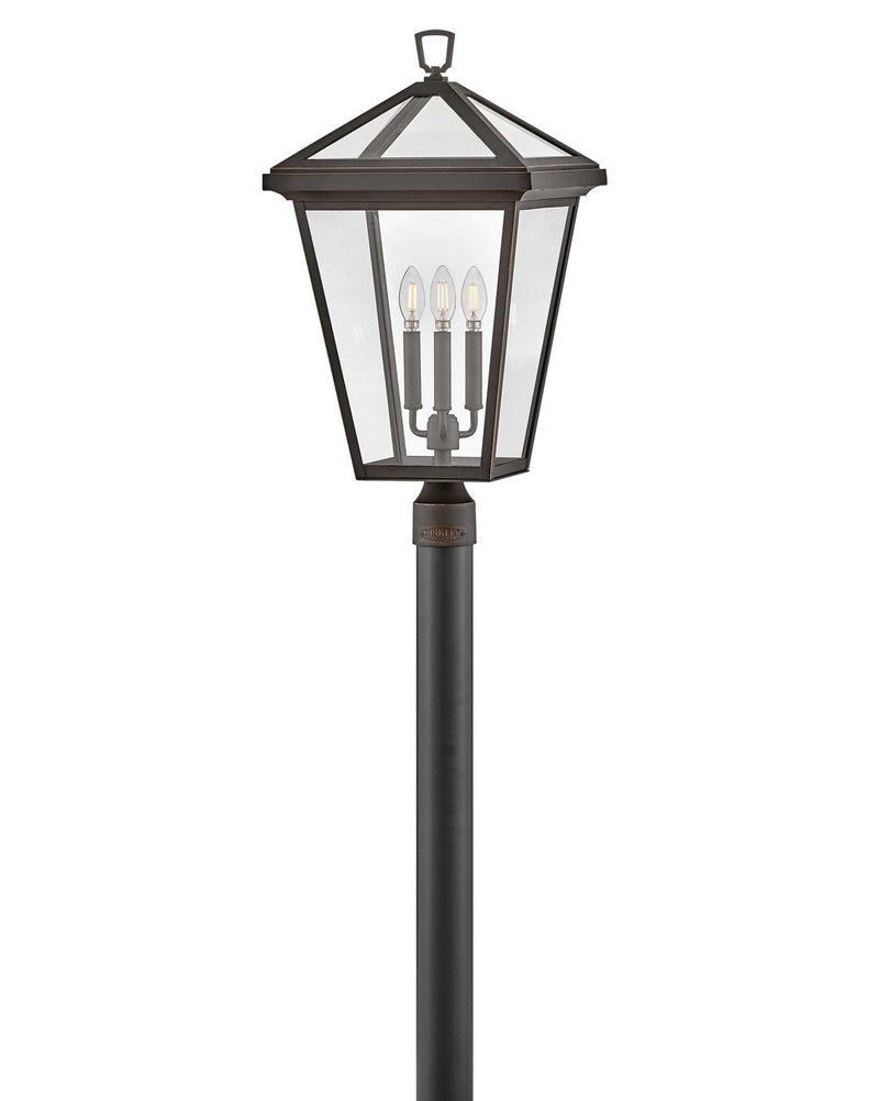 Alford Place Grande 3-Light Outdoor Post Light in Oil Rubbed Bronze