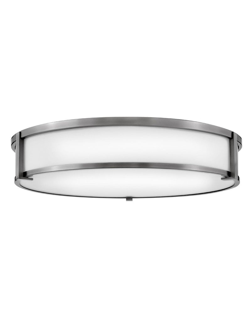 Lowell 4-Light Flush Mount in Antique Nickel