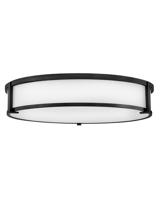 Lowell 4-Light Flush Mount in Black