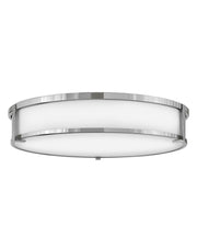 Lowell 4-Light Flush Mount in Chrome