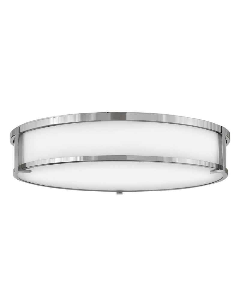 Lowell 4-Light Flush Mount in Chrome