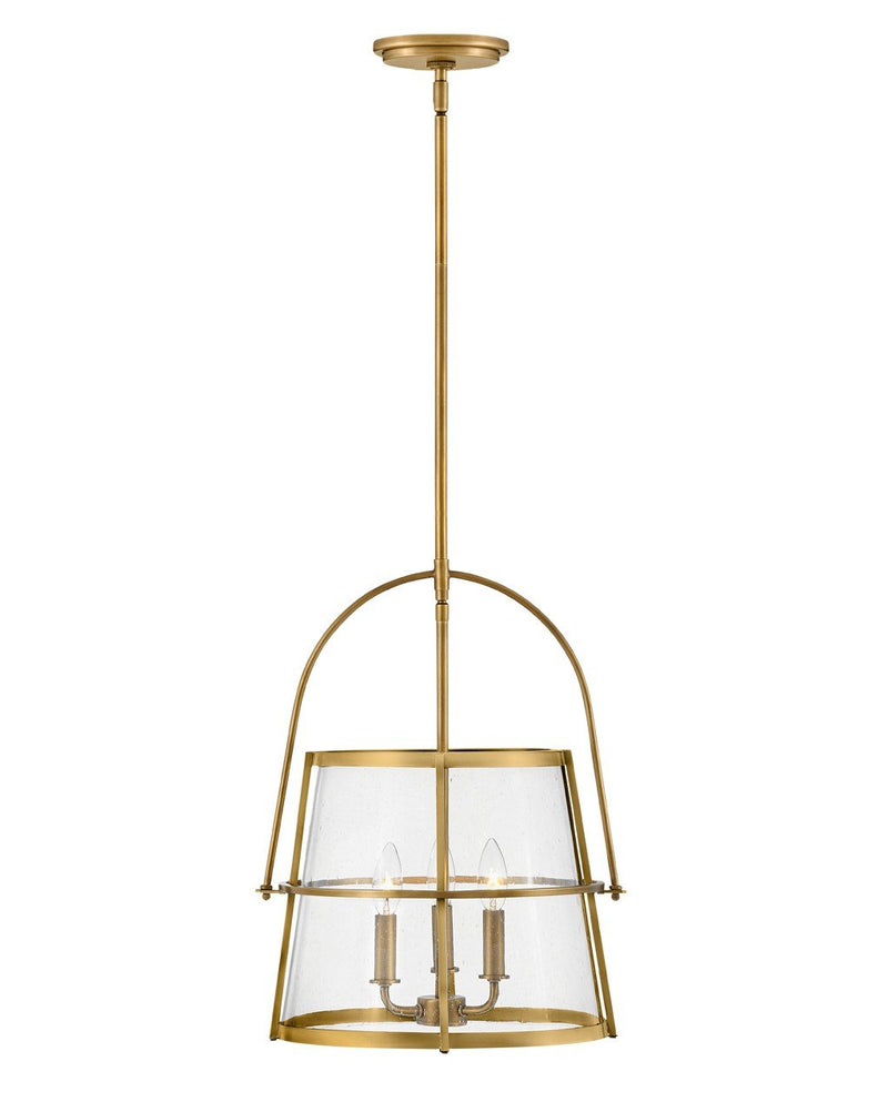 Tournon 3-Light Chandelier in Heritage Brass