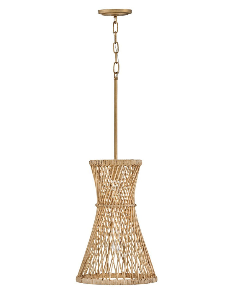 Twyla Pendant in Burnished Gold