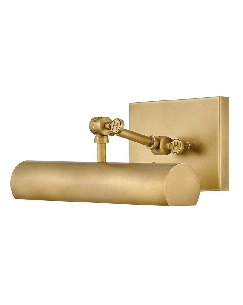 Stokes 12" Picture Light in Heritage Brass