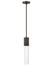 Facet Mini Pendant in Black Oxide