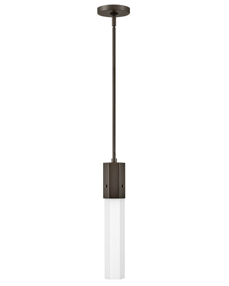 Facet Mini Pendant in Black Oxide