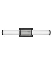 Zevi Medium Bath Vanity Light in Black