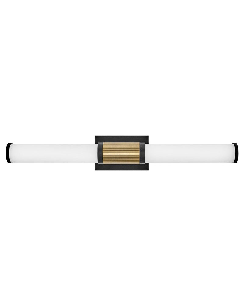 Zevi Large Bath Vanity Light in Black