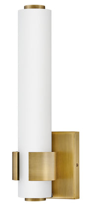 Aiden Bath Sconce in Lacquered Brass