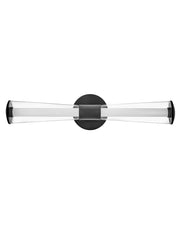 Elin LED Bath Vanity Light in Black