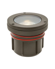 120V Variable Output Flat Top Well Light in Bronze