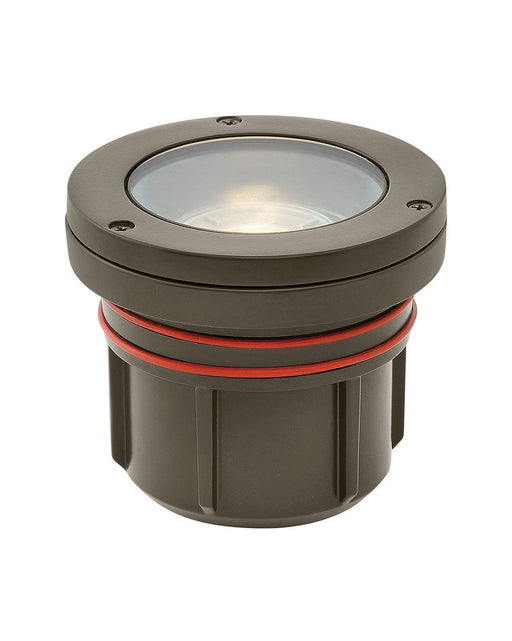 120V Variable Output Flat Top Well Light in Bronze