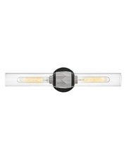 Ellison 2-Light Bath Vanity Light in Black