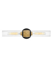Ellison 2-Light Bath Vanity Light in Black