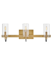Ryden 3-Light Bath Vanity Light in Heritage Brass