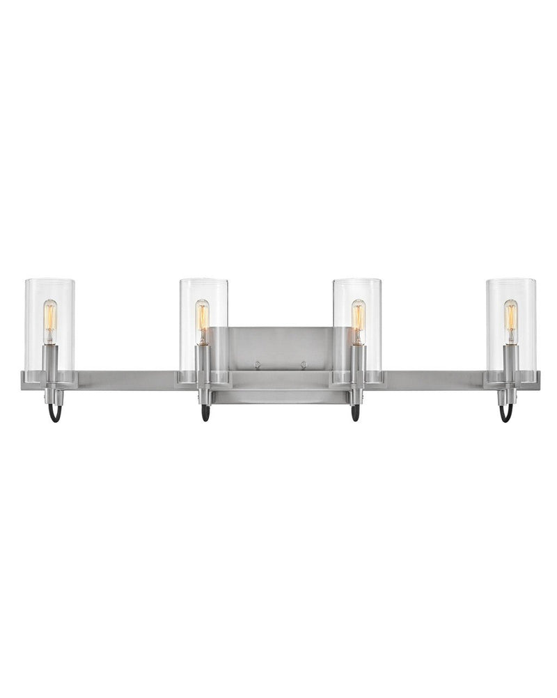 Ryden 4-Light Bath Vanity Light in Brushed Nickel