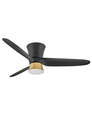 Neo 52" Outdoor Smart Ceiling Fan with Light in Matte Black