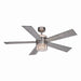 Ashford 52" Ceiling Fan in Brushed Nickel