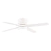 Erie 52" Ceiling Fan in Matte White - Lamps Expo