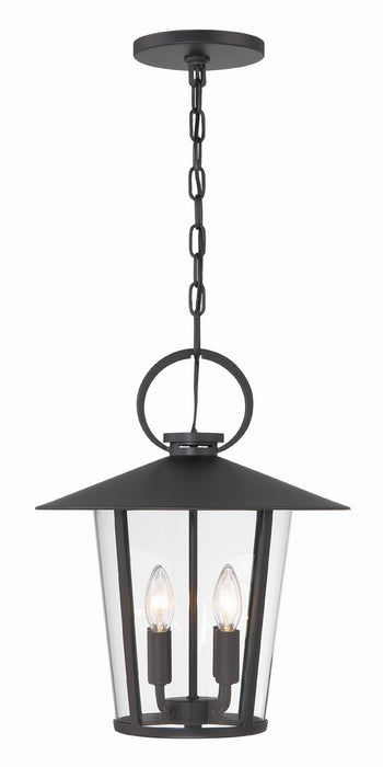 Andover 4-Light Outdoor Chandelier in Matte Black - Lamps Expo