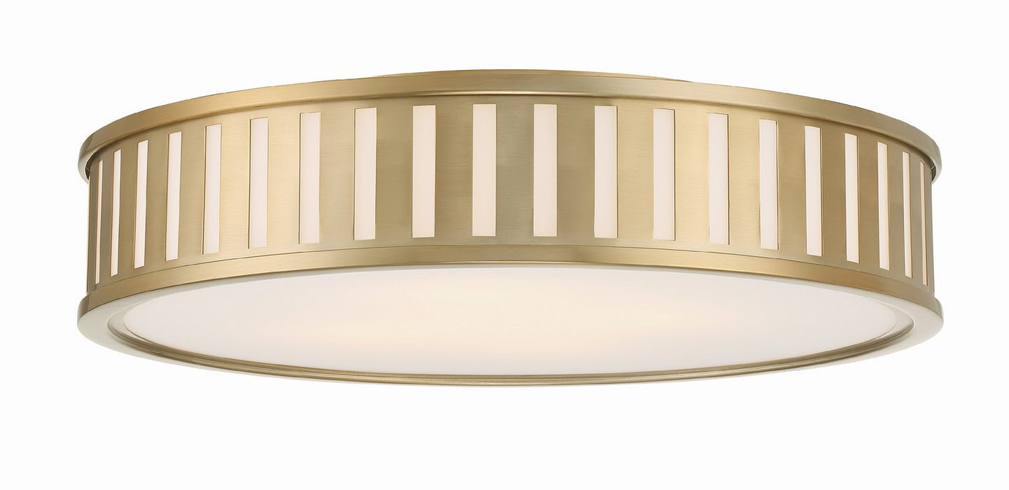 KEN-8305-VG- Kendal 4-Light Ceiling Mount in Vibrant Gold by Crystorama