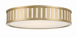KEN-8305-VG- Kendal 4-Light Ceiling Mount in Vibrant Gold by Crystorama
