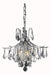 Amelia 6-Light Pendant in Chrome with Clear Royal Cut Crystal