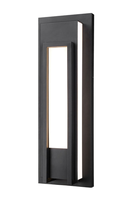 Keaton LED Outdoor Wall Sconce in Black - Lamps Expo