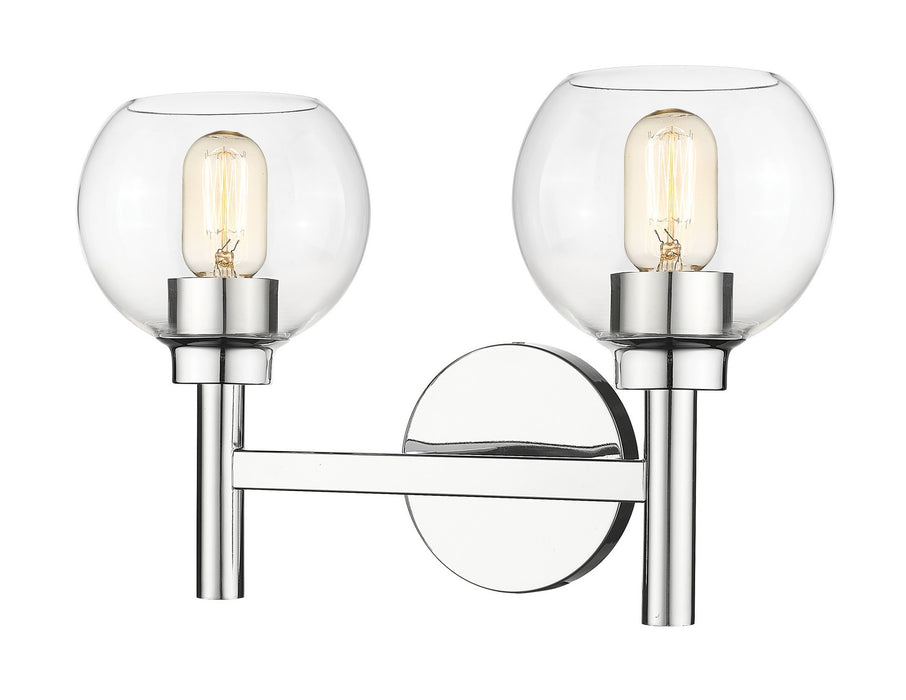 Sutton Two Light Vanity in Chrome - Lamps Expo