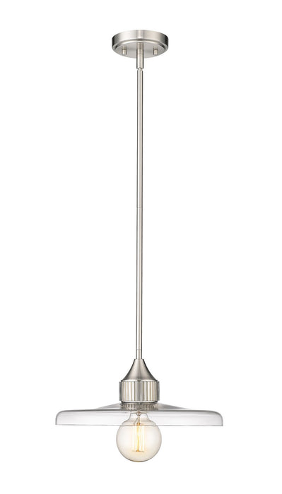 Paloma One Light Pendant in Brushed Nickel - Lamps Expo