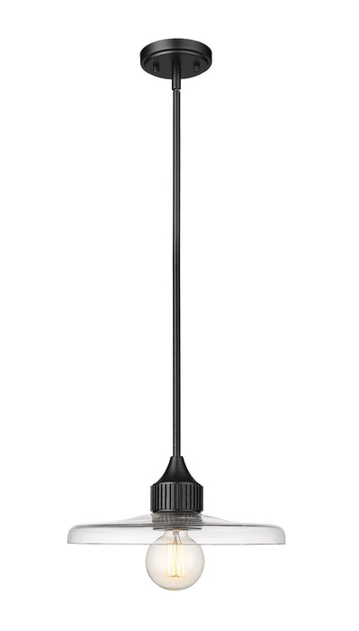 Paloma One Light Pendant in Matte Black - Lamps Expo