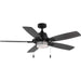 Freestone 52" Ceiling Fan in Matte Black
