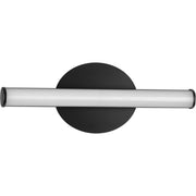 Phase 3 LED 16" Bath Vanity Light in Matte Black