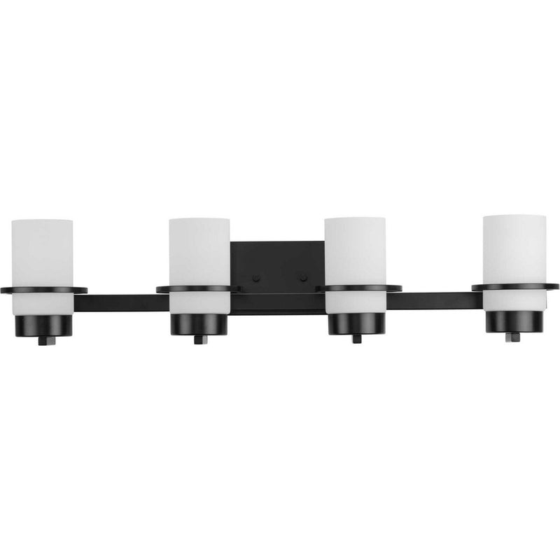 Reiss 4-Light Bath Vanity Light in Matte Black