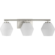 Copeland 3-Light Bath Vanity Light in Brushed Nickel
