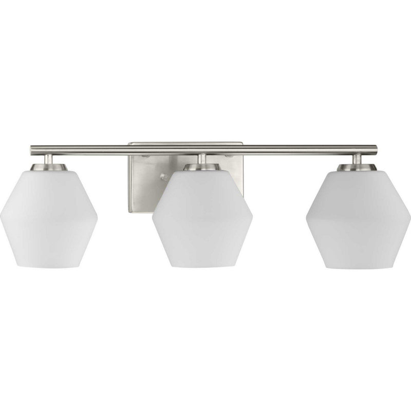 Copeland 3-Light Bath Vanity Light in Brushed Nickel