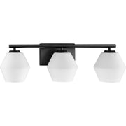 Copeland 3-Light Bath Vanity Light in Matte Black