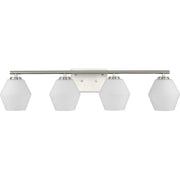 Copeland 4-Light Bath Vanity Light in Brushed Nickel