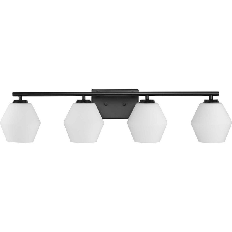 Copeland 4-Light Bath Vanity Light in Matte Black