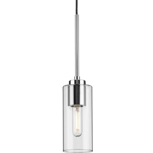 Cofield Clear Glass Mini Pendant in Polished Chrome