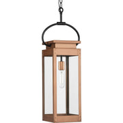 Union Square Outdoor Lantern Pendant in Antique Copper