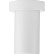 3-Inch Cylinders LED Outdoor Flush Mount in White