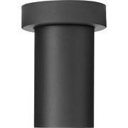 3-Inch Cylinders Outdoor Flush Mount in Black