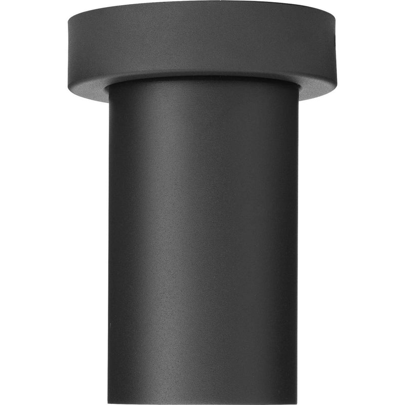 3-Inch Cylinders Outdoor Flush Mount in Black