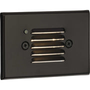 LED Horizontal Outdoor Step Light Wall Sconce in Antique Bronze