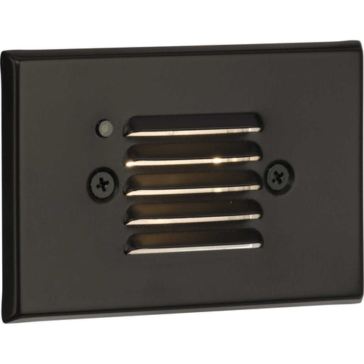 LED Horizontal Outdoor Step Light Wall Sconce in Antique Bronze